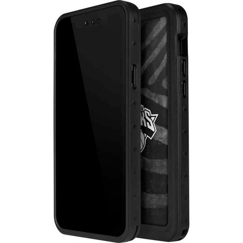 NBA New York Knicks Black Animal Print iPhone 15 Waterproof Case